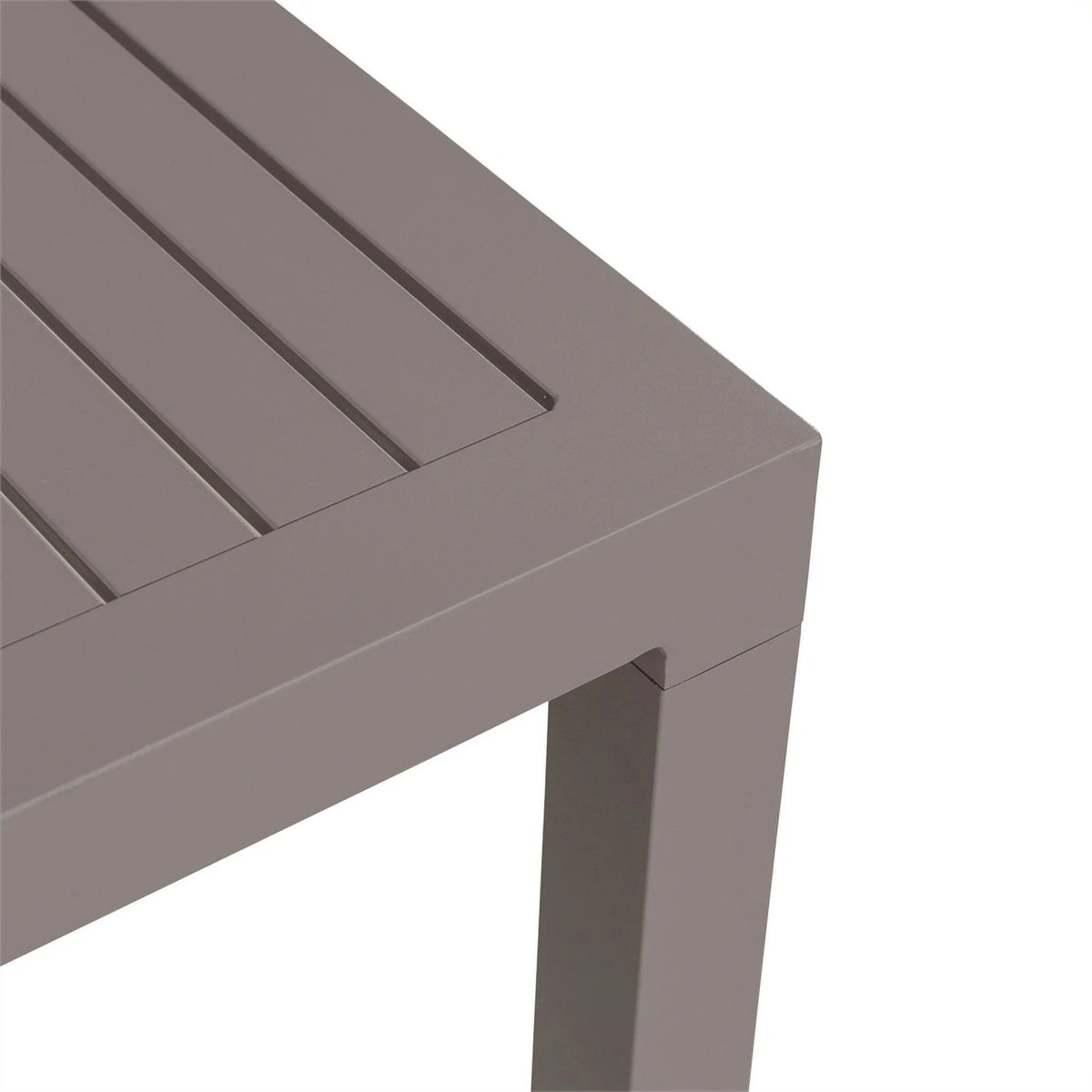 72"W Aluminum Outdoor Rectangular Leg Table L550020
