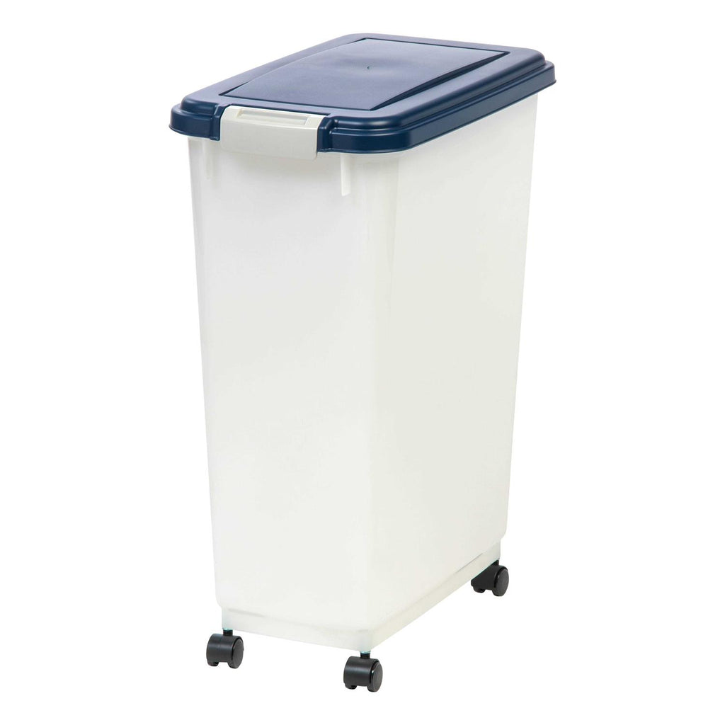 Airtight Pet Food Storage Bin Container with Attachable Casters Y57197