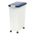Airtight Pet Food Storage Bin Container with Attachable Casters Y57197