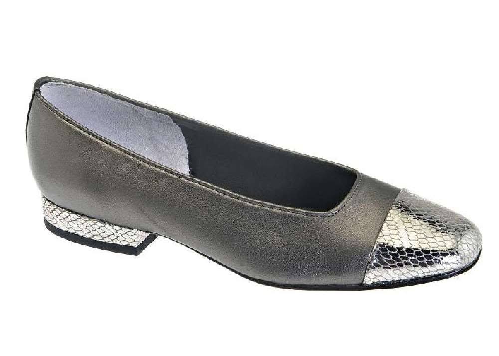 Pewter Squama Shoes U1771