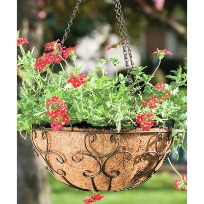 Metal Hanging Planter Z623319