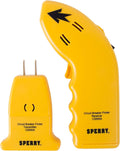 Circuit Breaker Finder, 80-140V, Yellow Y34782