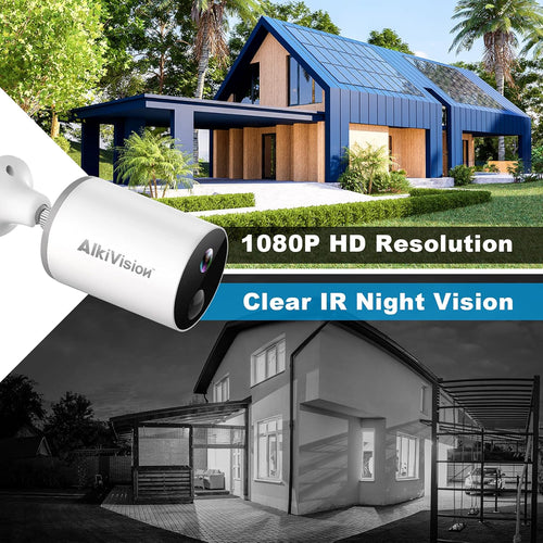 1080p HD Wireless Outdoor Security Camera E212901