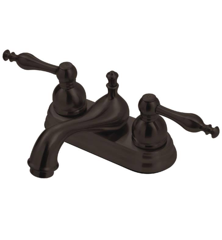 Chrome Two-Handle Centerset Lavatory Faucet with Pop-Up N20584