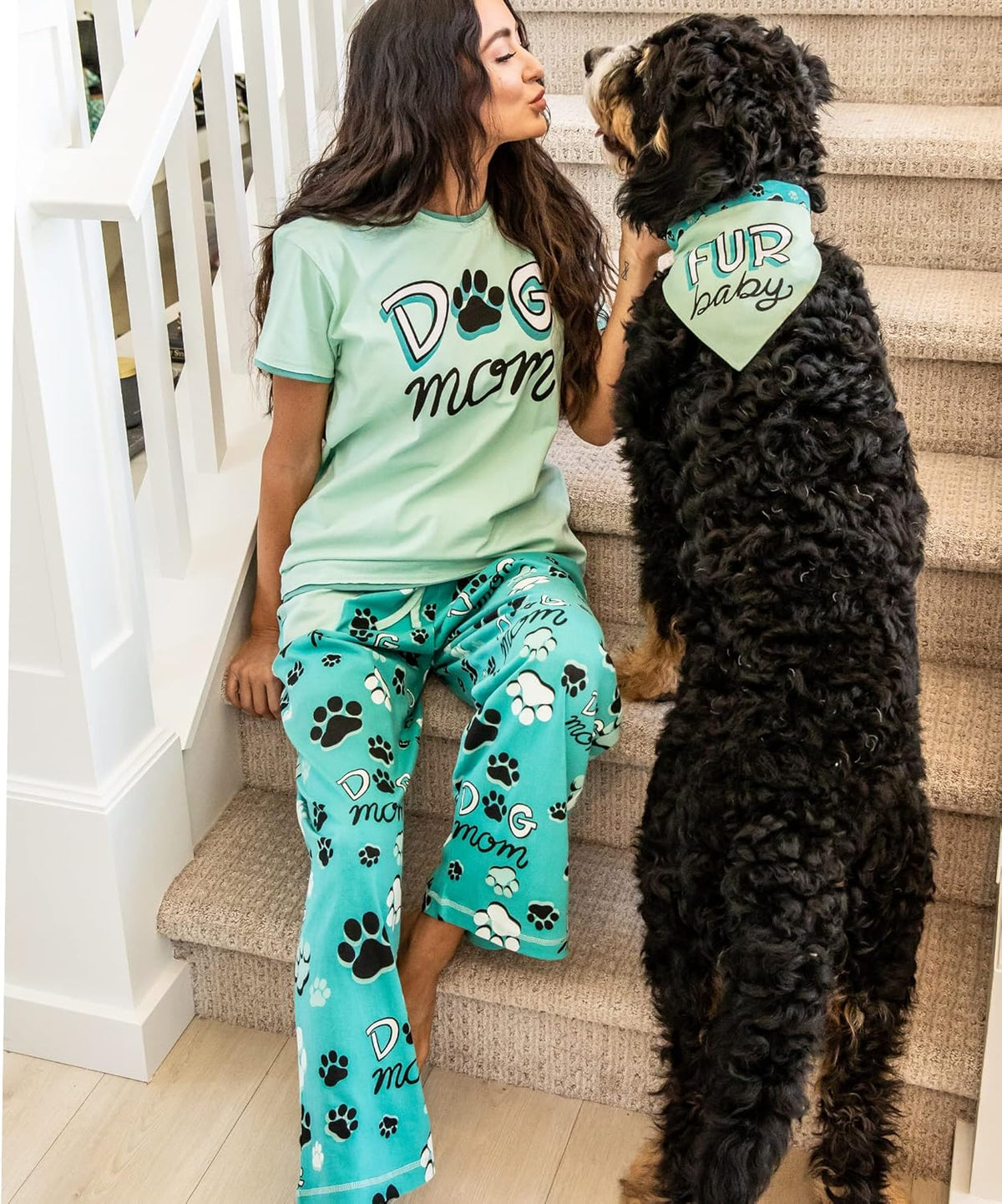 Cute Pajama Pants and Top Separates Y76415