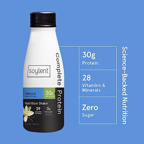 Chocolate 30g Protein Vegan Dairy Free 0g Sugar Ready to Drink Protein Drinks 11oz 12 Pack F9861