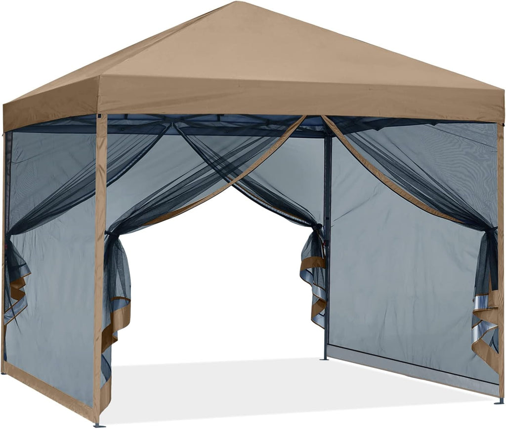 Royal Blue Pop up Canopy Tent with Netting Wall Y217