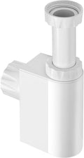 White Design Trap Vent Integrated Basin Trap and Air Admittance Valve 32mm J945