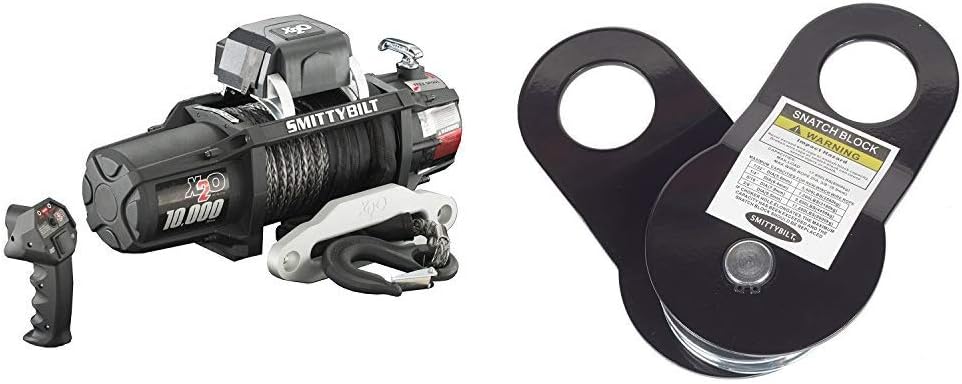 Waterproof Synthetic Rope Winch, 12,000 lb. Load Capacity O24571