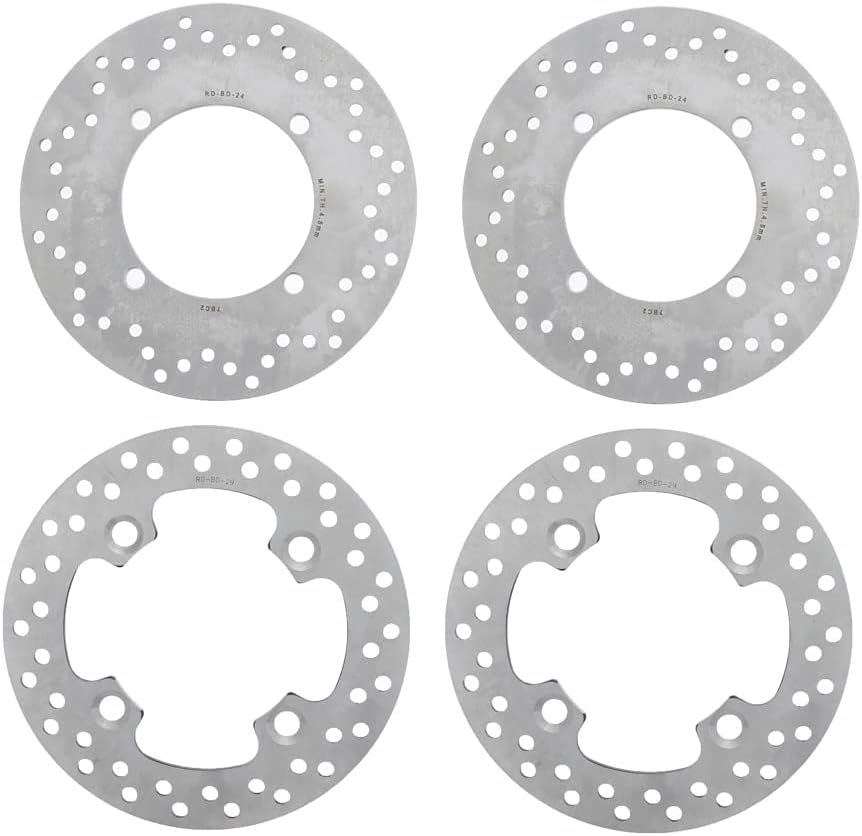 Front and Rear Brake Rotors Discs for Polaris RZR 4 800 G8680