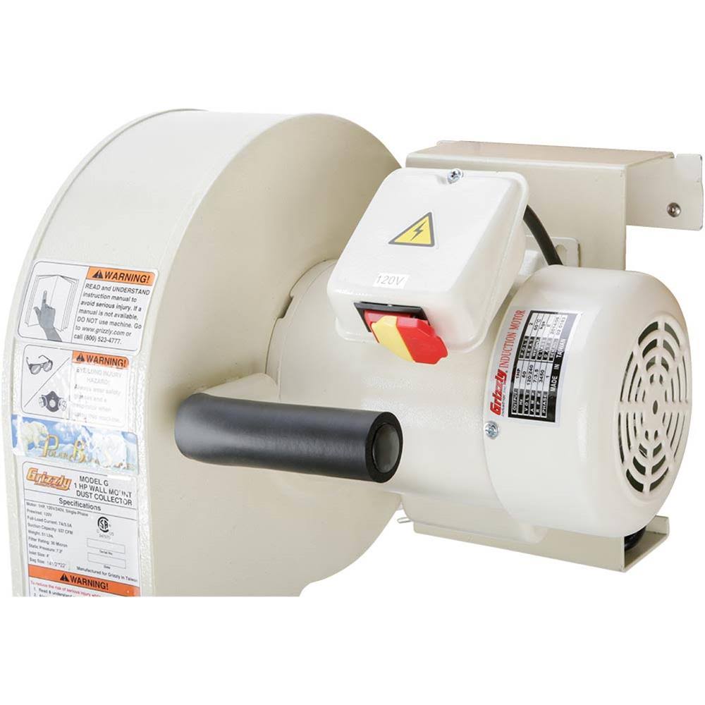 1 HP Wall-Mount Dust Collector with Canister Filter O232