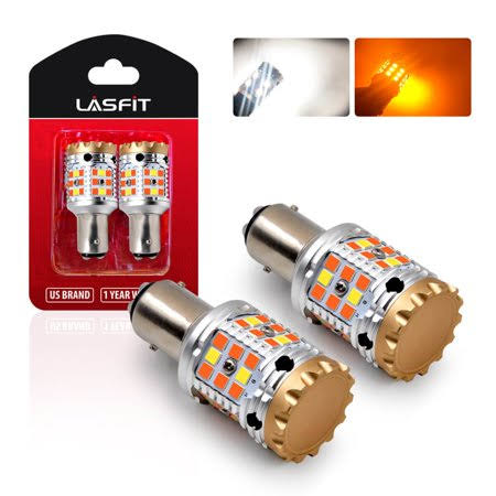 1157 BAY15D Amber/White LED Bulb K73802