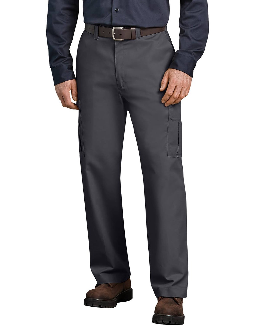 Charcoal Relaxed Fit Cargo Pant W85811