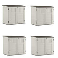 34 Cu Ft Capacity Horizontal Outdoor Storage Shed Z7577