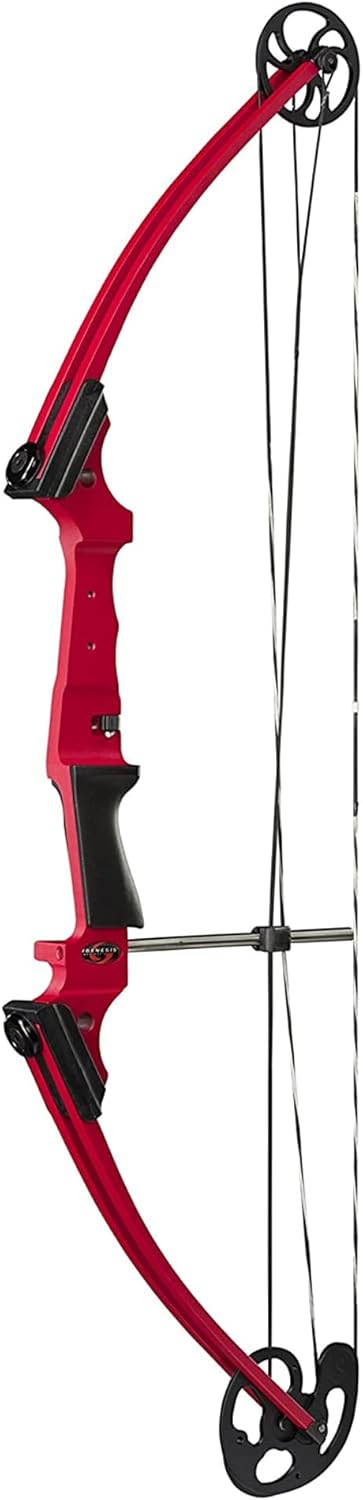Red 2 Pack Adjustable Draw Length Compound Bow G36984