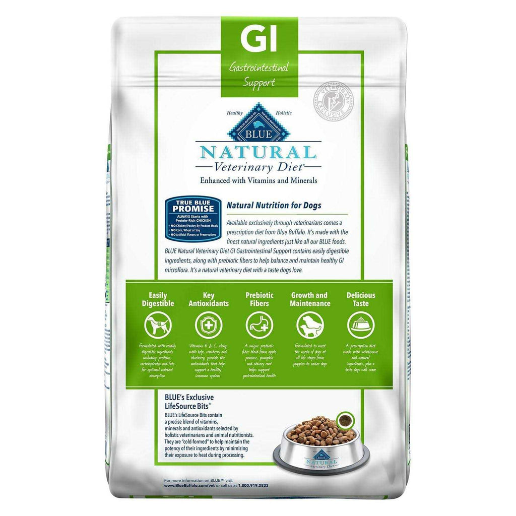 Natural Veterinary Diet GI Gastrointestinal Support Dry Dog Food P744352