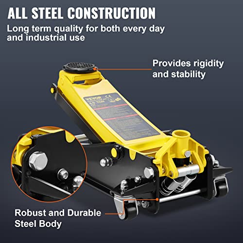 4 Ton Low Profile Steel Floor Jack C4296