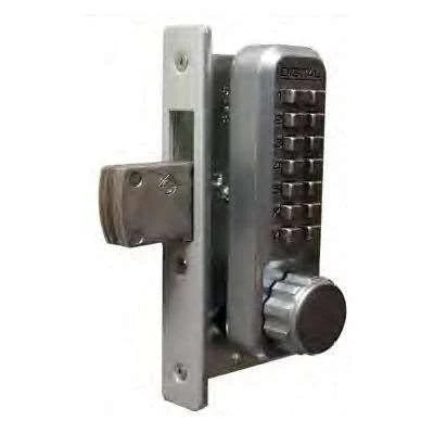 Mechanical Keyless Narrow Stile Deadbolt Satin Nickel W17553