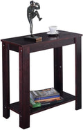 Espresso Wooden End Table Q57633