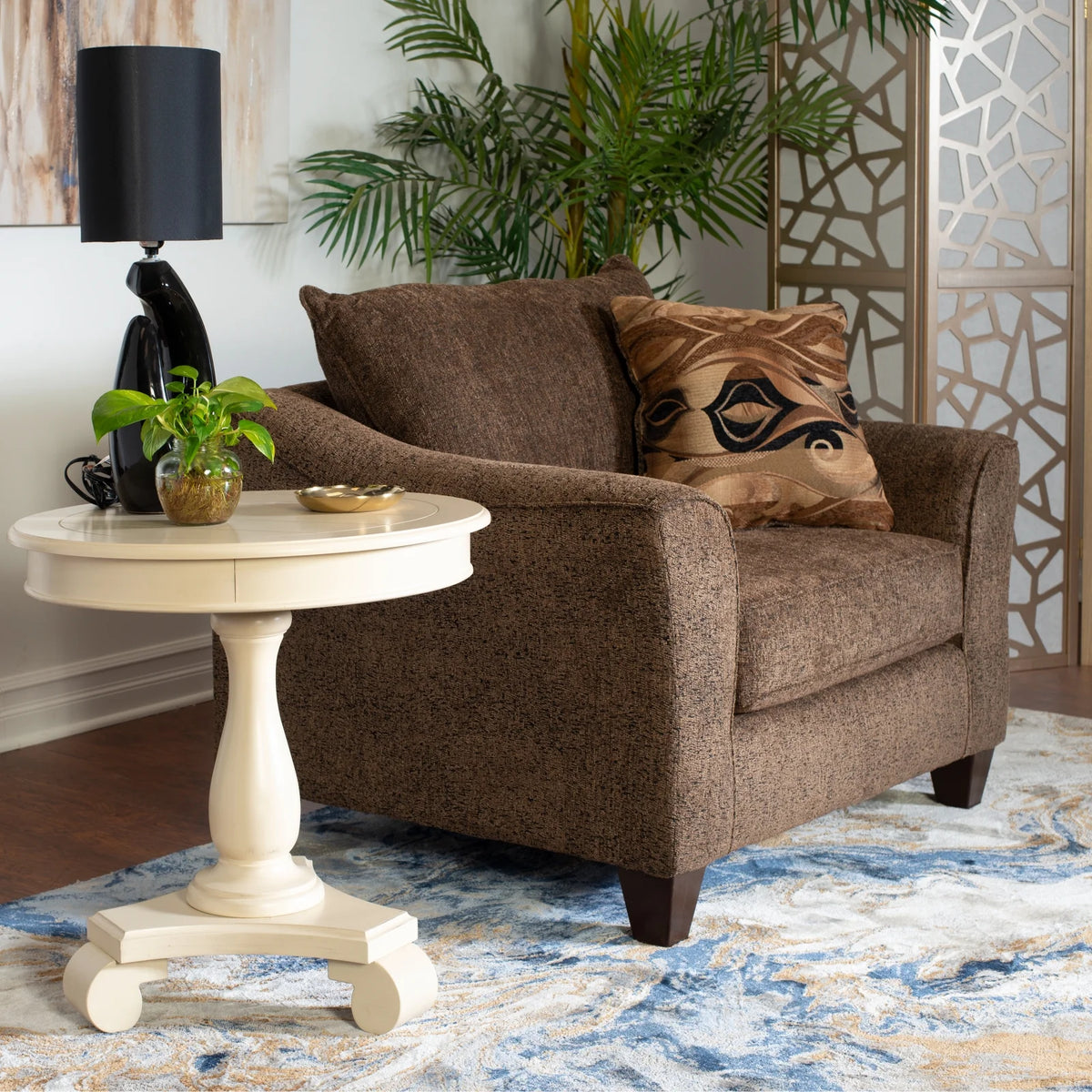 4-Piece Fabric Sofa Set F56720