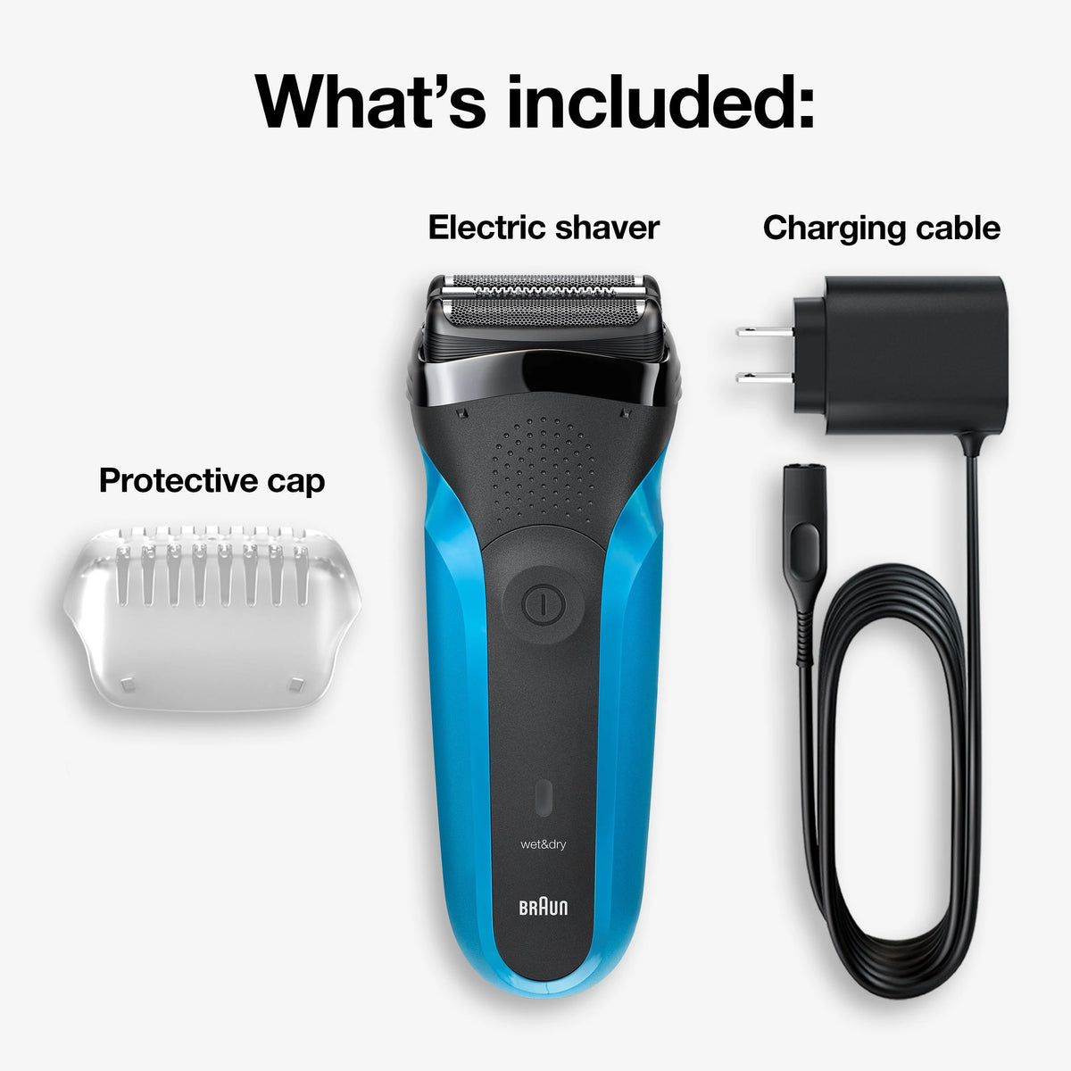 Rechargeable Wet Dry Electric Shaver R958345