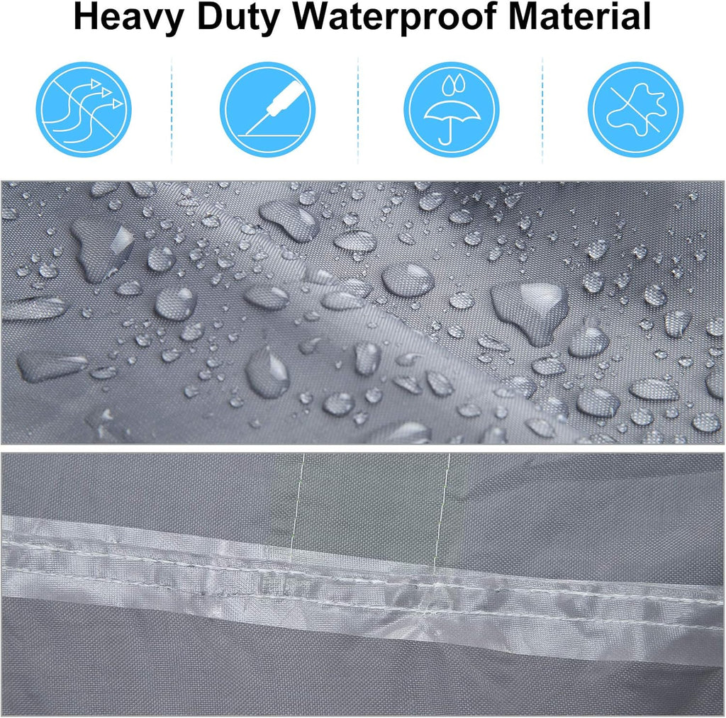 Waterproof 2 Door Car Cover with Windproof Straps B480983