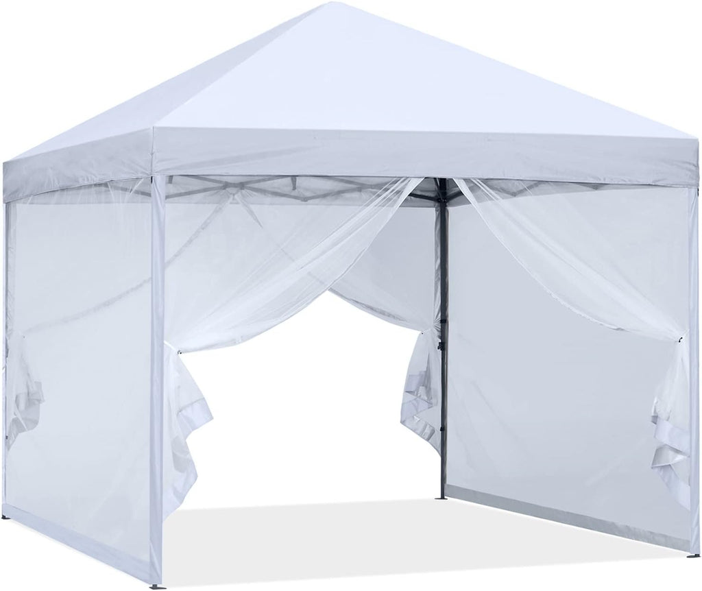 Royal Blue Pop up Canopy Tent with Netting Wall Y217