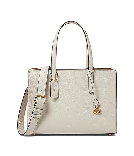 Polished Pebble Leather Carryall 28 B4015