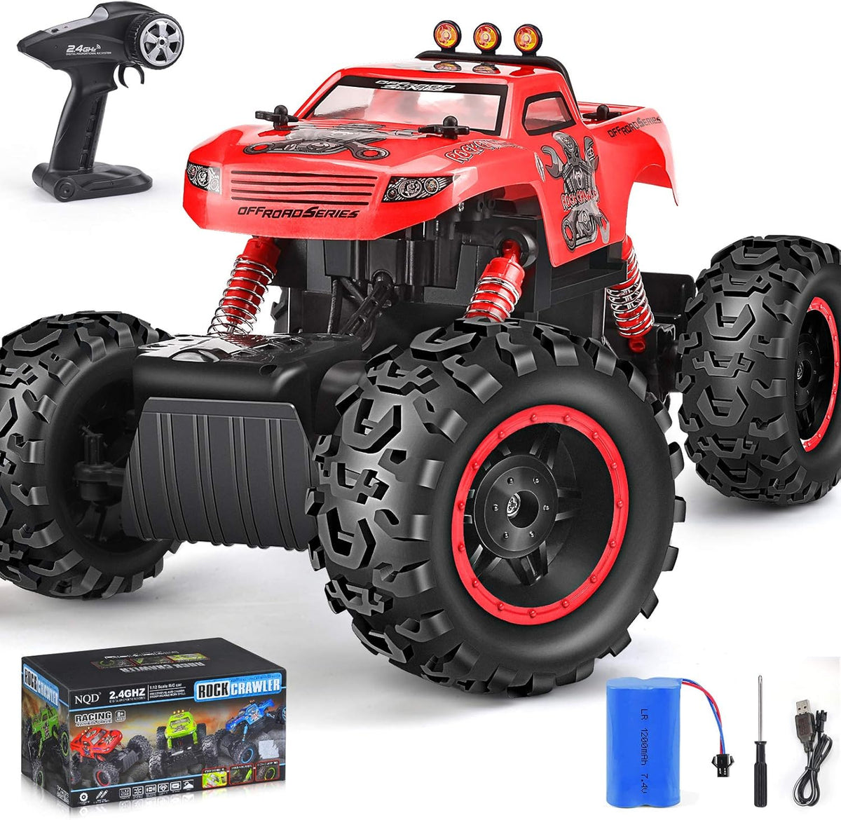 Remote Control Stunt Car 4WD Off Road Vehicle W3004