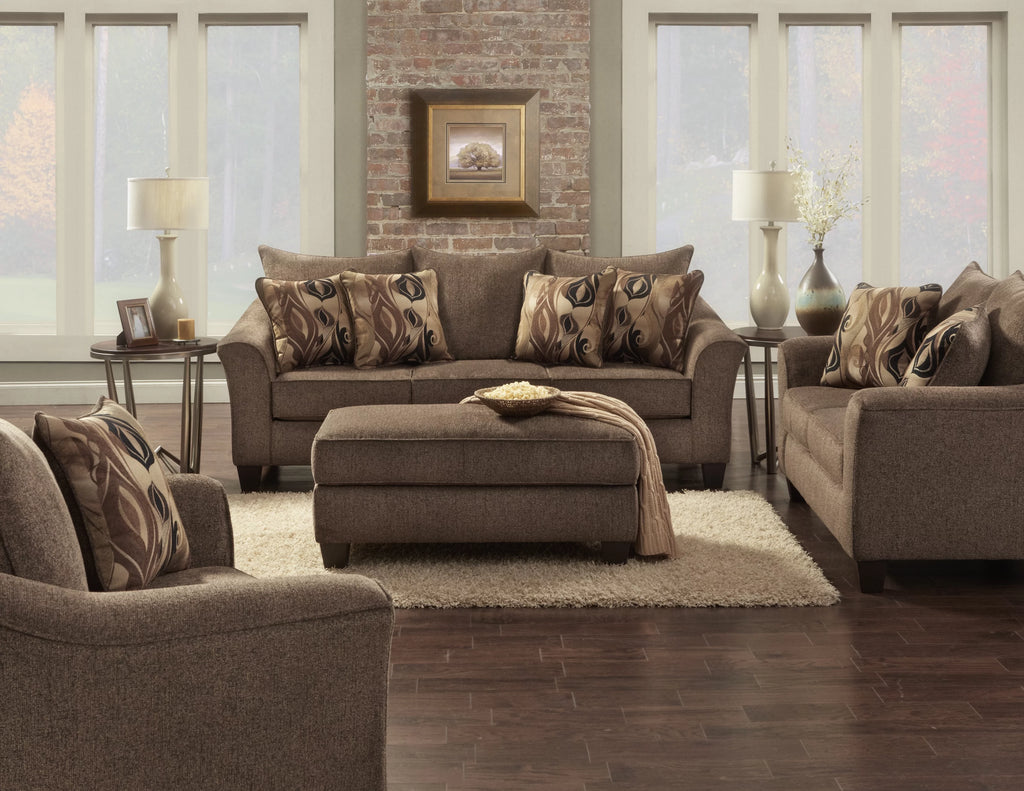 4-Piece Fabric Sofa Set F56720