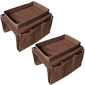 Grey Sofa Armrest Organizer with Pockets G260