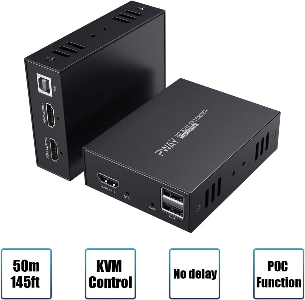 HDMI KVM USB Extender 150m over Cat5e/6/7 1080P U91686