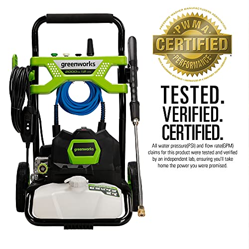 2000 PSI 1.2 GPM Pressure Washer B999892