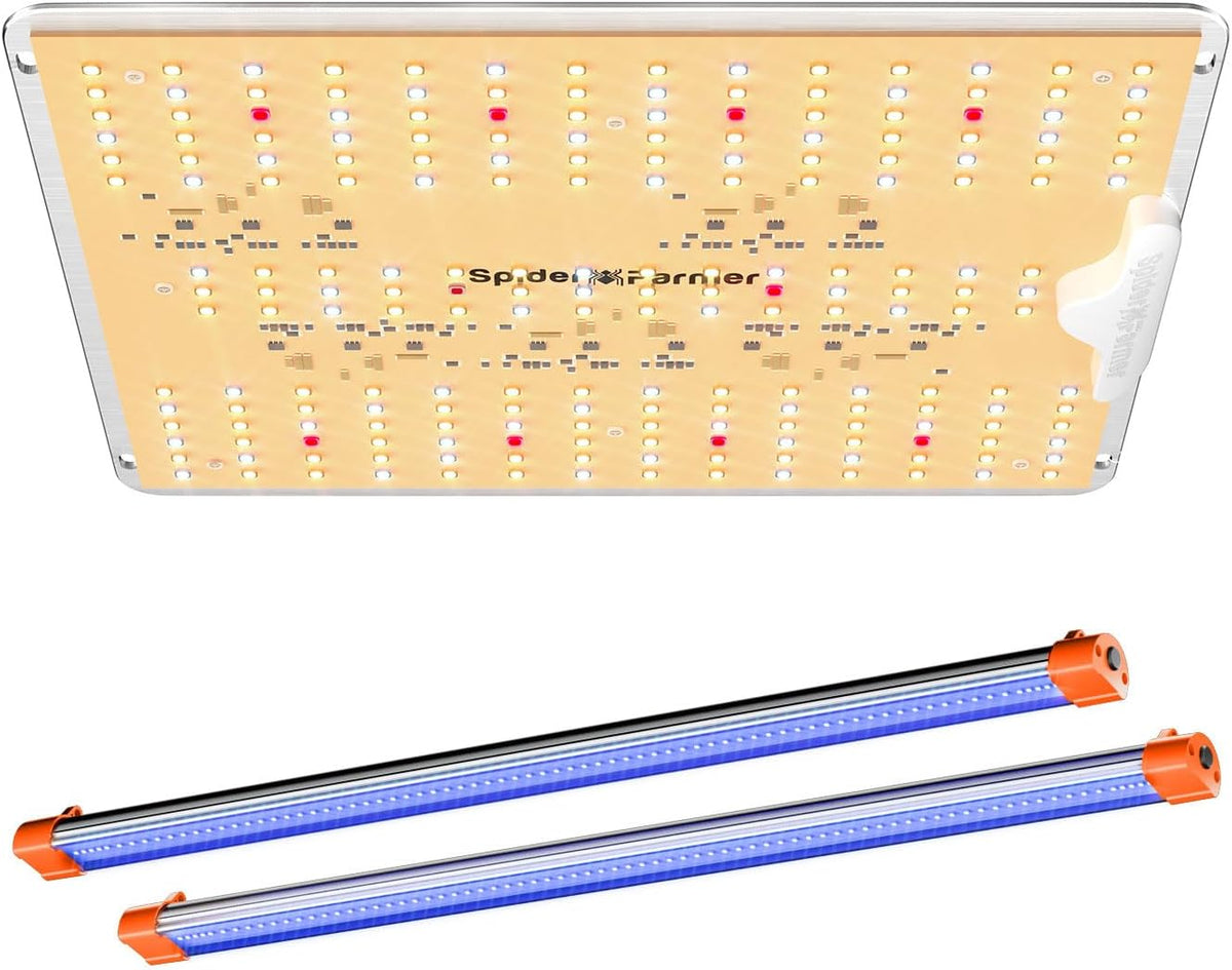 LED Grow Lights with Samsung LM301B Diodes Full Spectrum Grow Light and UV Supplemental Light P442