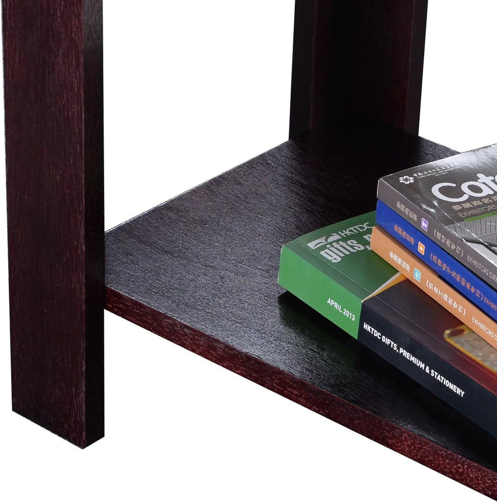 Espresso Wooden End Table Q57633
