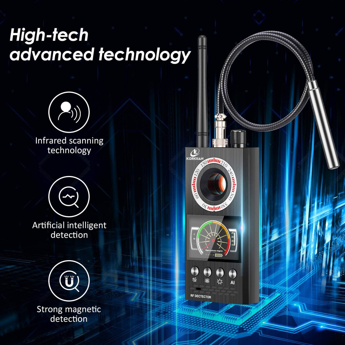 Anti Spy Bug Detector E8426