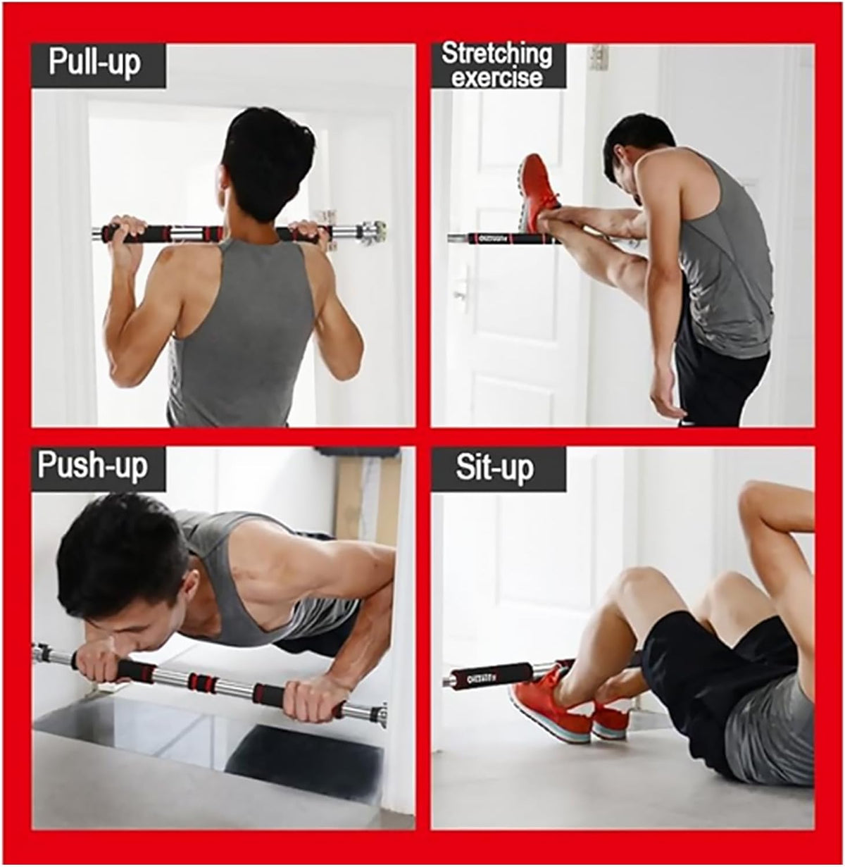 Pull Up Bar Dip Station with Adjustable Height, 330 lbs Capacity P6512