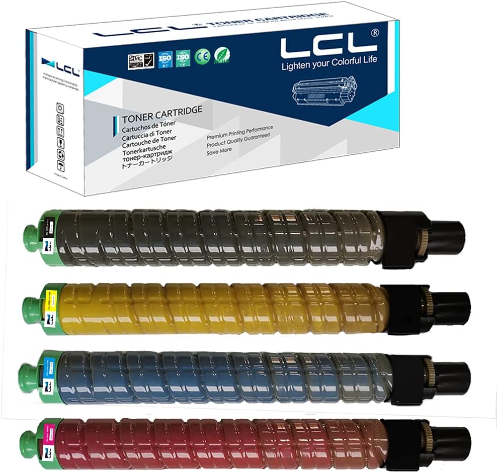 Compatible Toner Cartridge Replacement 4-Pack Black Cyan Magenta Yellow V25346