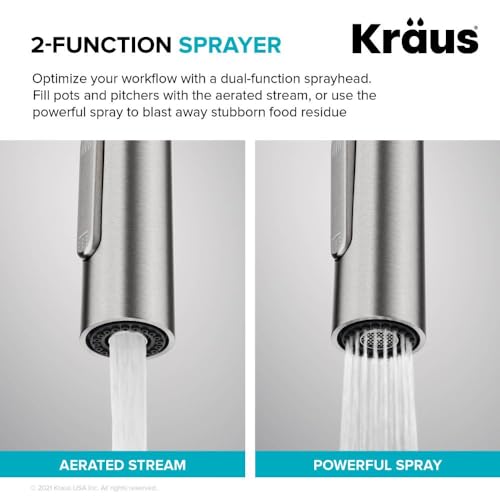 Spot Free Stainless Steel Single-Handle Touch Kitchen Sink Faucet with Pull Down Sprayer V62745
