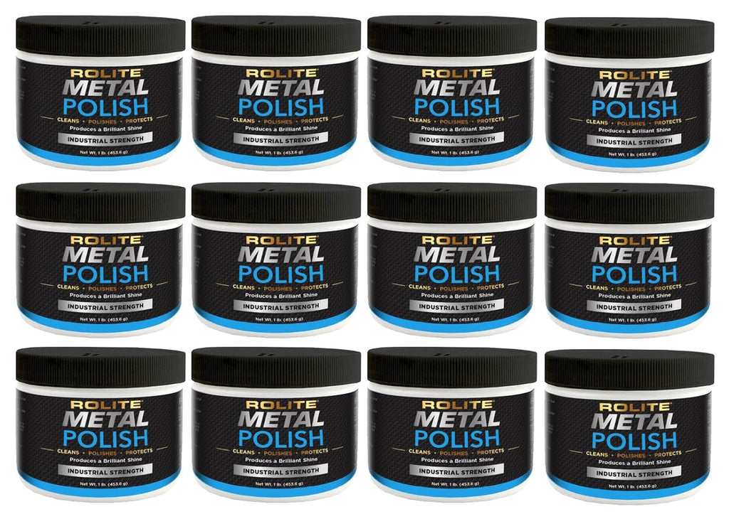 Metal Polish Paste for Aluminum, Chrome, Stainless Steel, 10 Pounds N72810
