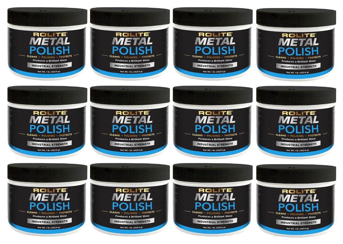 Metal Polish Paste for Aluminum, Chrome, Stainless Steel, 10 Pounds N72810