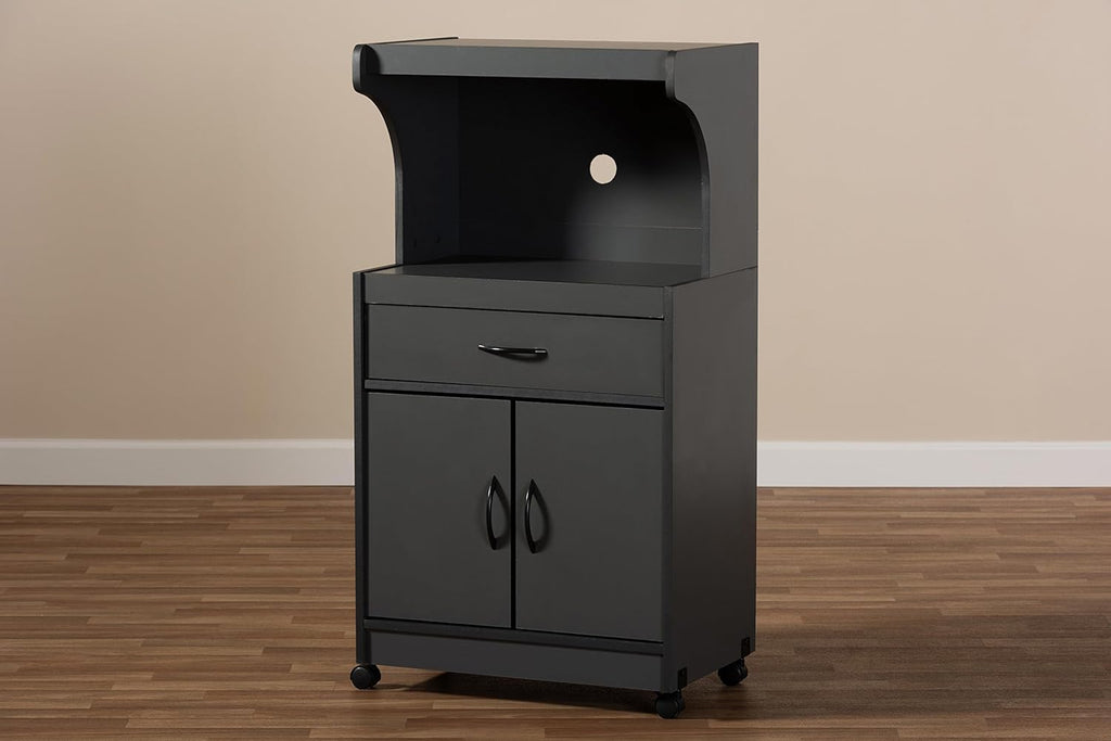 Dark Grey Kitchen Cabinet V58809