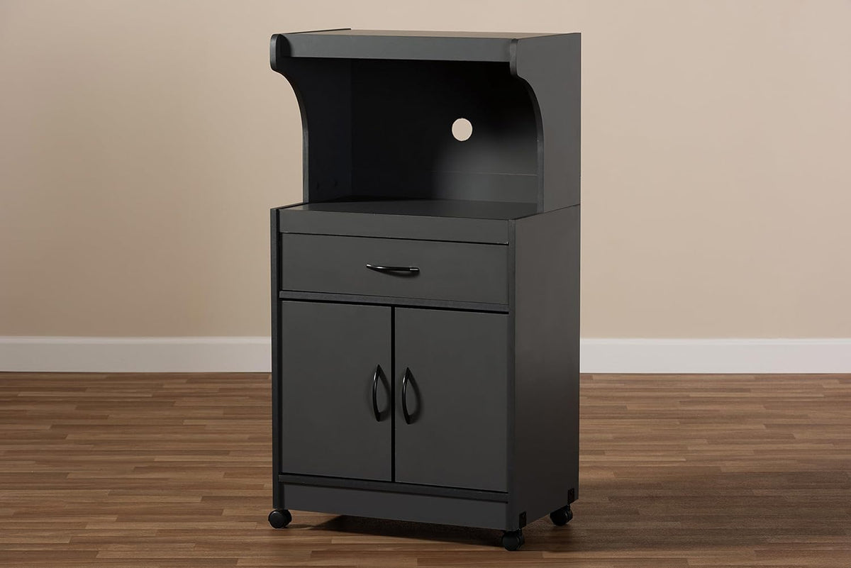 Dark Grey Kitchen Cabinet V58809