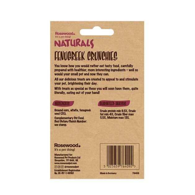 Fenugreek Small Animal Food W84597