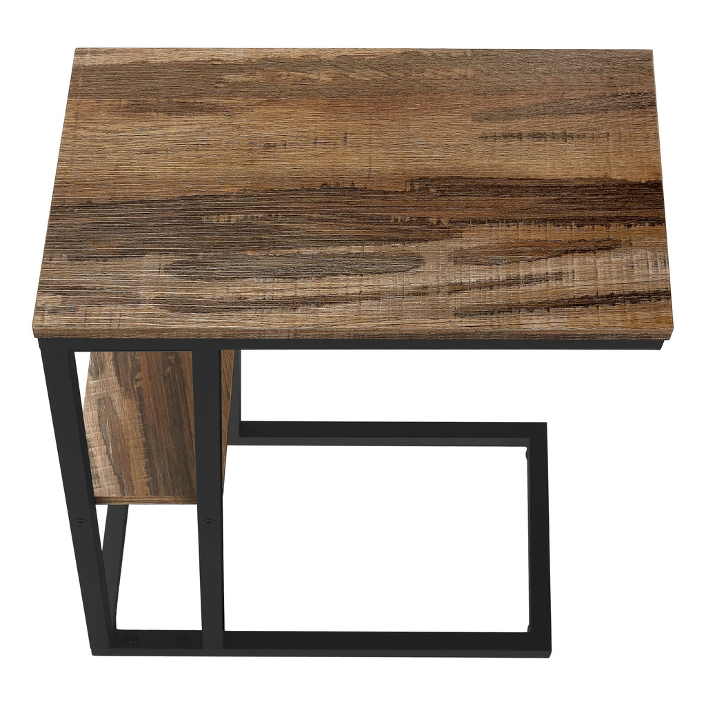 C-shaped Metal Accent Table C216