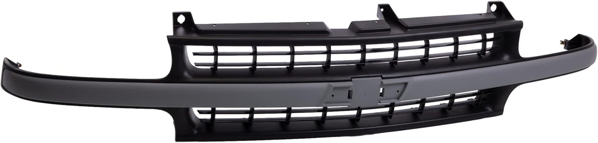 Front Black Grille Assembly With Gray Center Bar N10811
