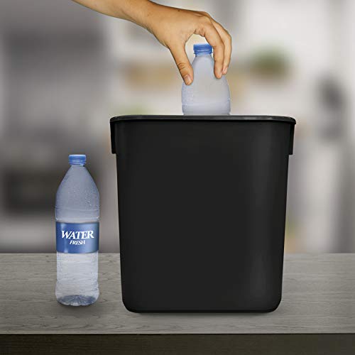 Plastic Wastebasket 3.25 Gallon Set of 8 O700