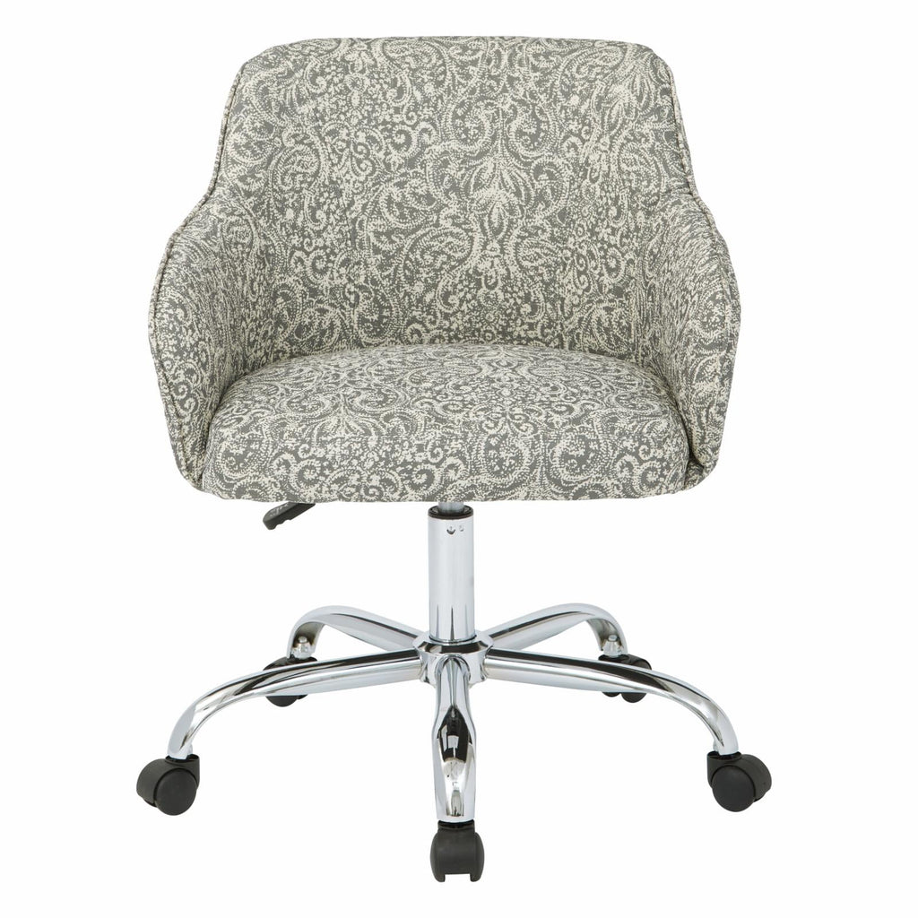 Charcoal Velvet Task Chair Q160304