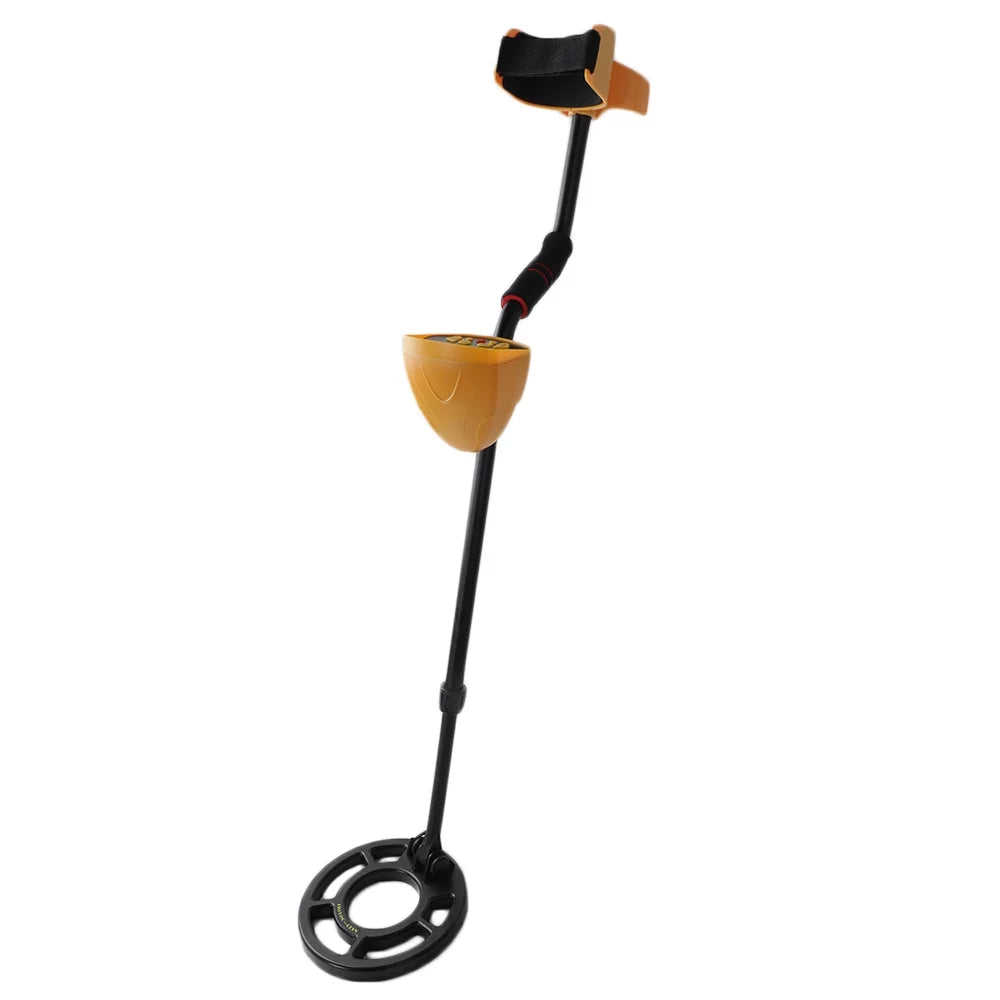Lightweight Waterproof Metal Detector Set with 10'' Coil, Backpack, Shovel & Headphone, Adjustable 33''-52'' B624