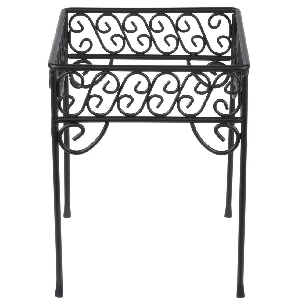 Black Square Pizza Stand V5831
